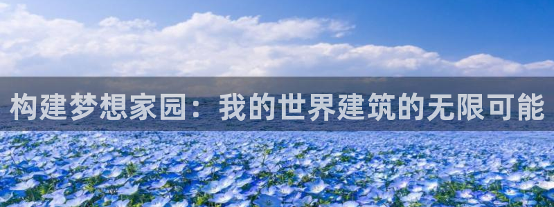 和记游戏官网：构建梦想家园：我的世界建筑的无限可能